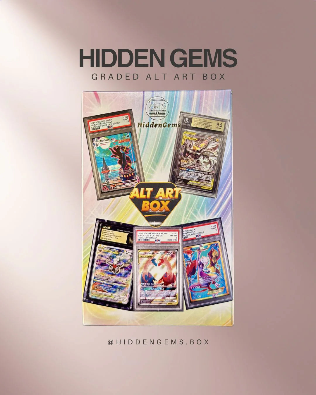 Hidden Gems Pokémon Alt Art Party Box Mystery