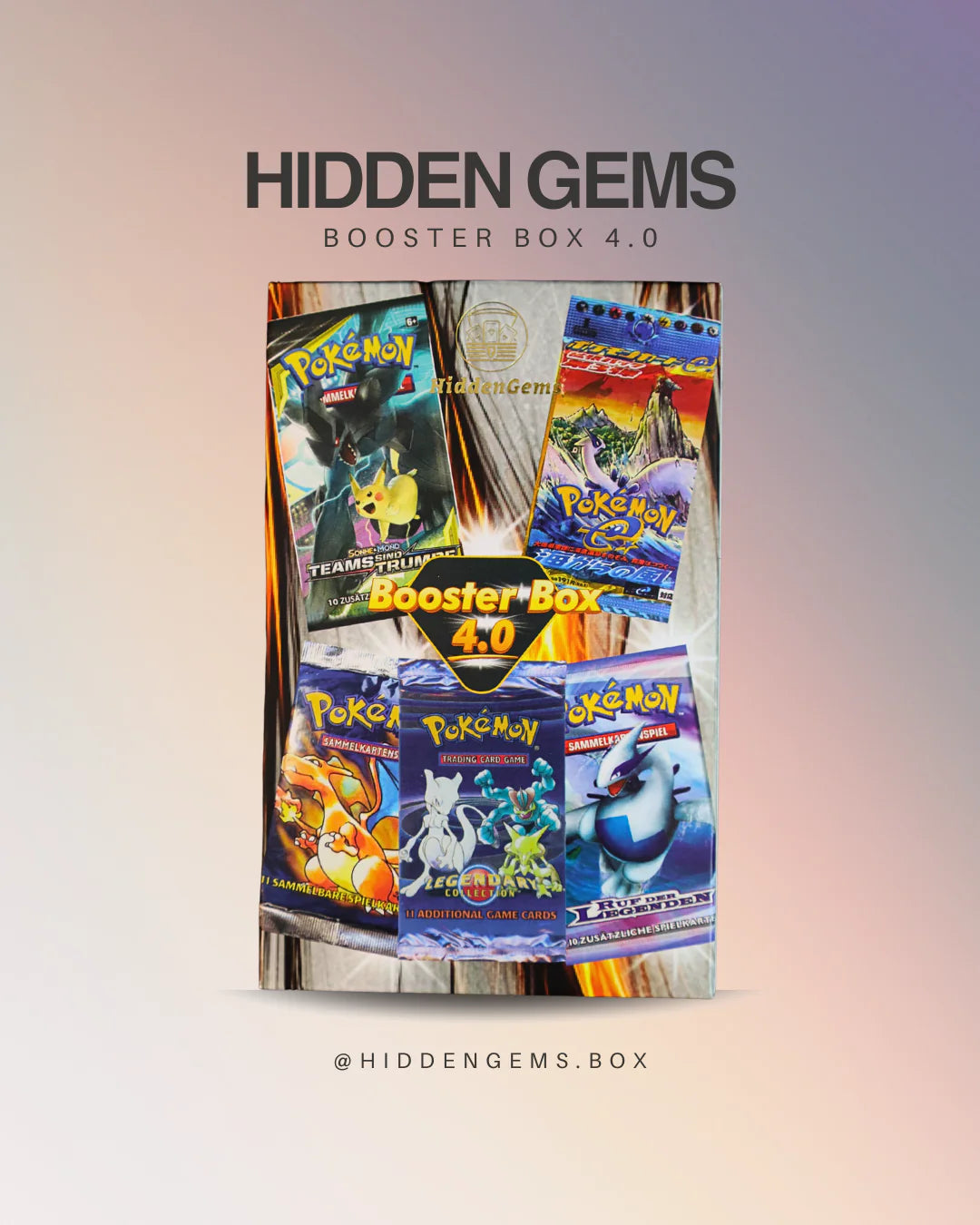Hidden Gems Pokémon Booster Box 4.0