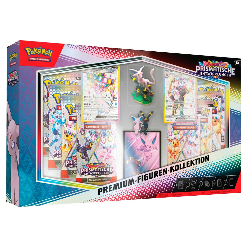 Pokemon Karmesin & Purpur Prismatische Entwicklungen Premium-Figuren-Kollektion