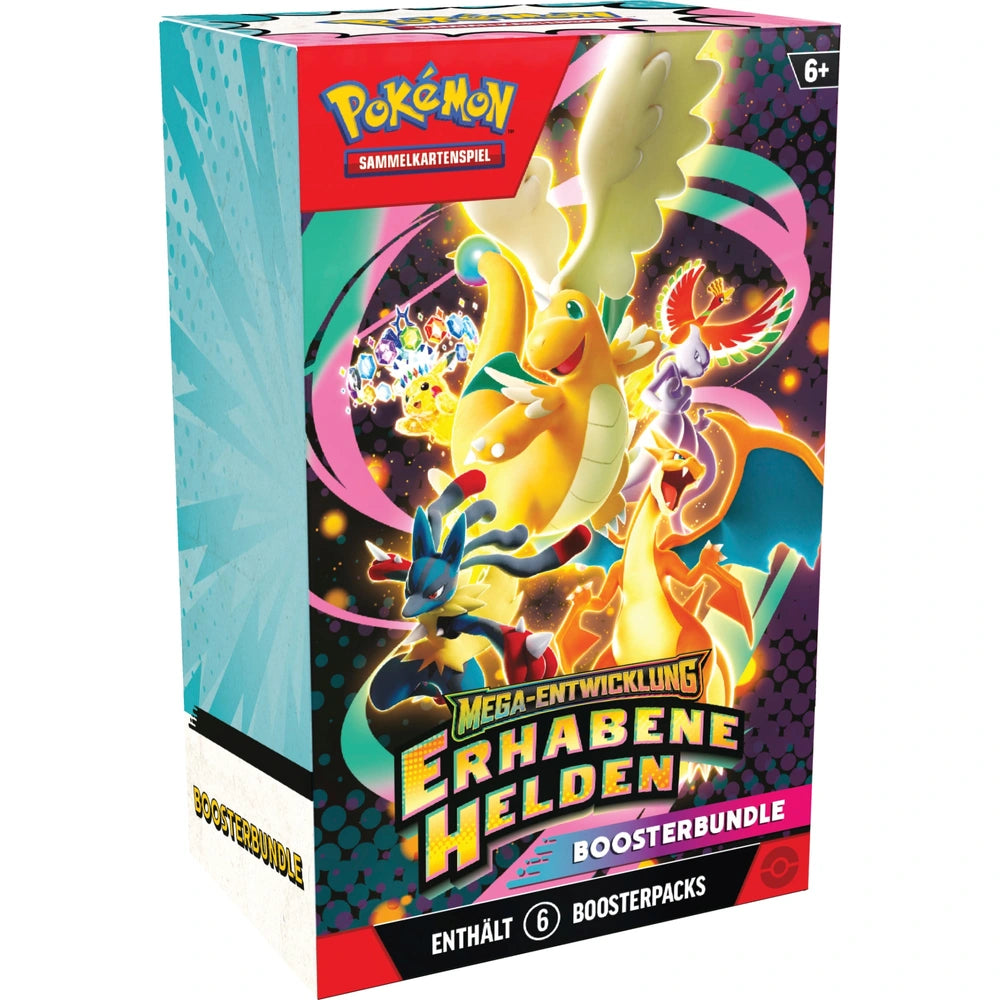 Pokemon Mega Entwicklung Erhabene Helden Booster Bundle