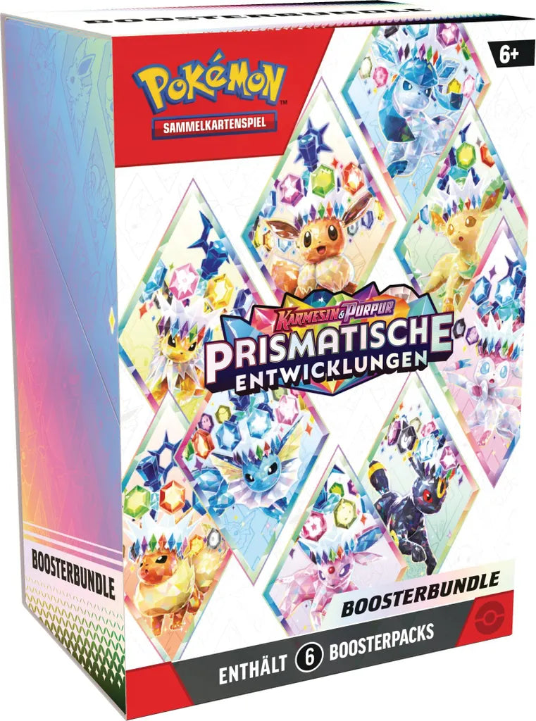 Pokemon Karmesin & Purpur Prismatische Entwicklungen Booster Bundle