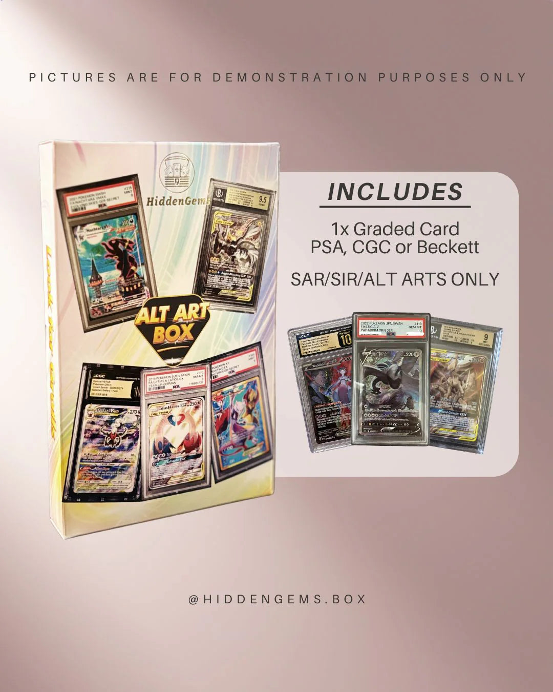 Hidden Gems Pokémon Alt Art Party Box Mystery