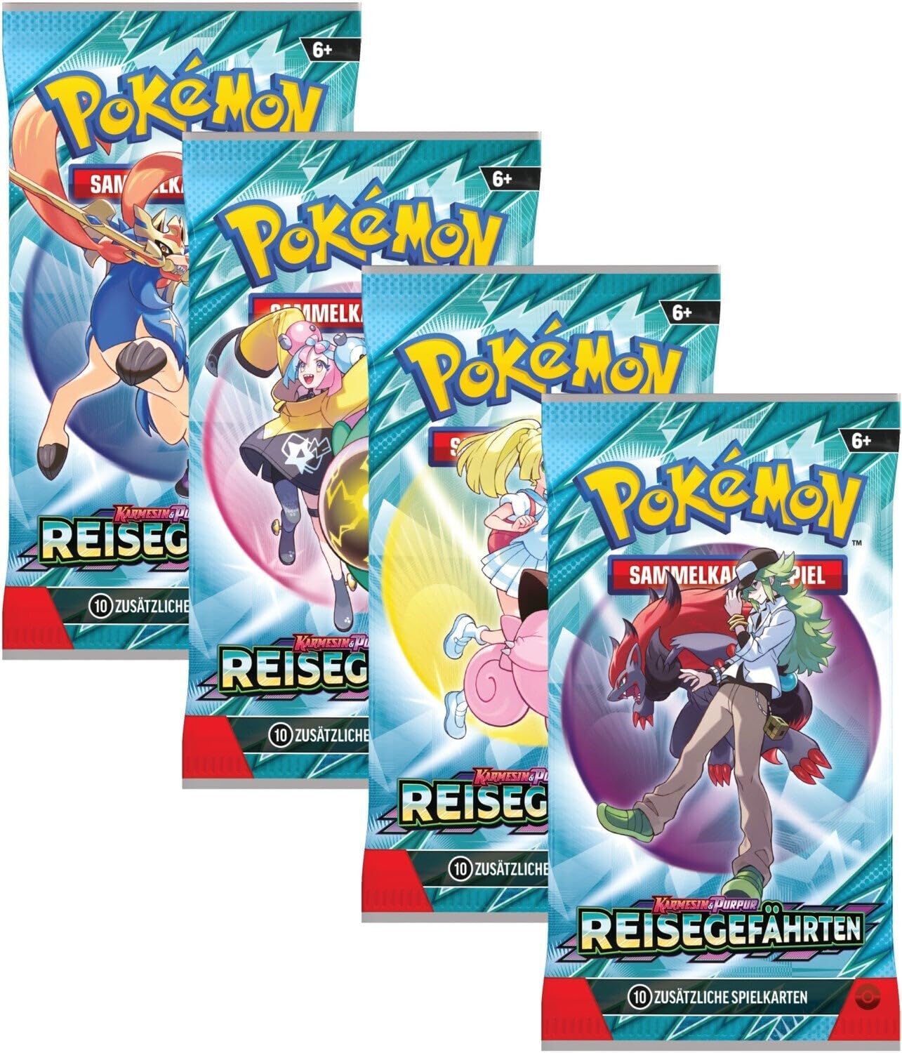 Pokemon Karmesin & Purpur Reisegefährten Booster