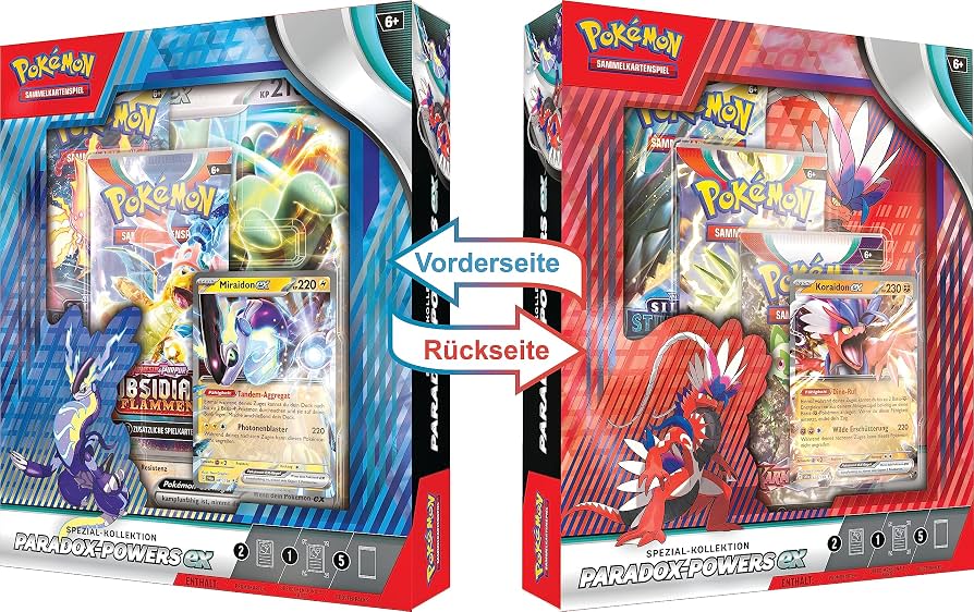 Pokemon Paradox-Powers ex Spezial-Kolkektion