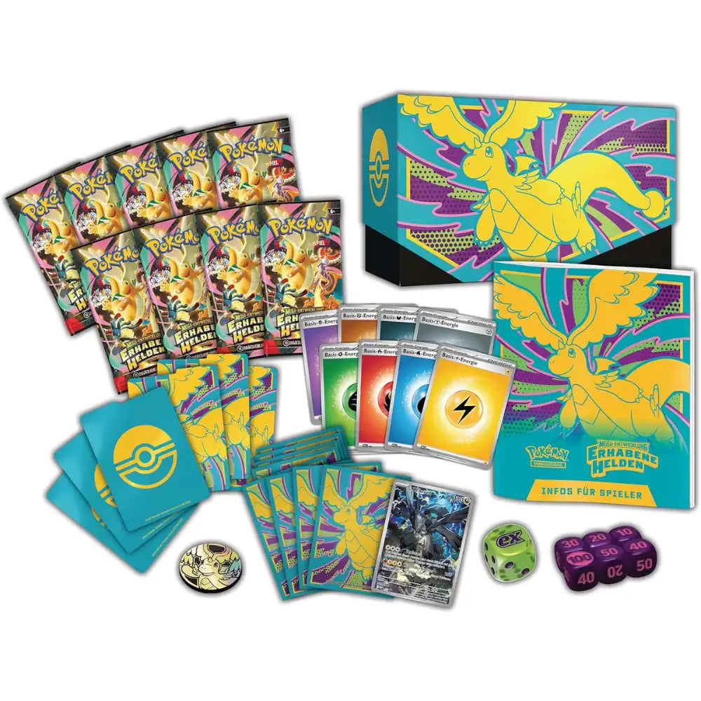 Pokemon Mega Entwicklung Erhabene Helden Top Trainer Box