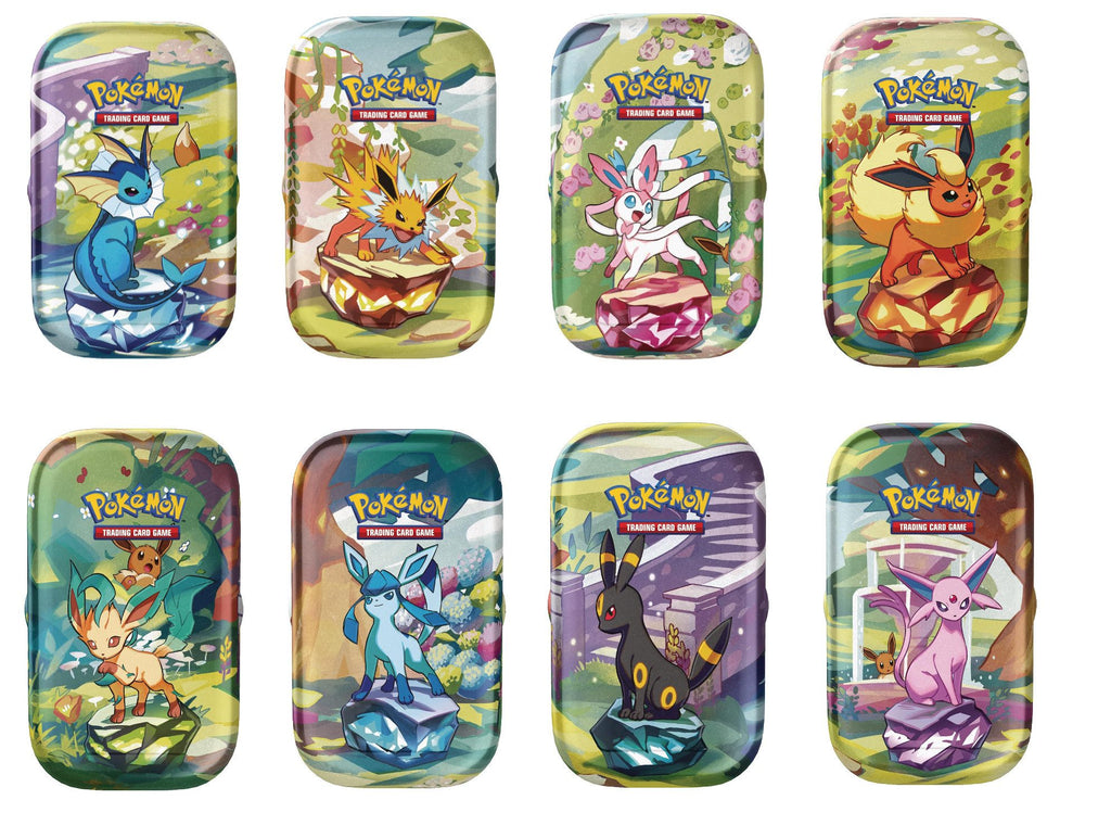 Pokémon Karmesin & Purpur Prismatische Entwicklungen - Mini Tins