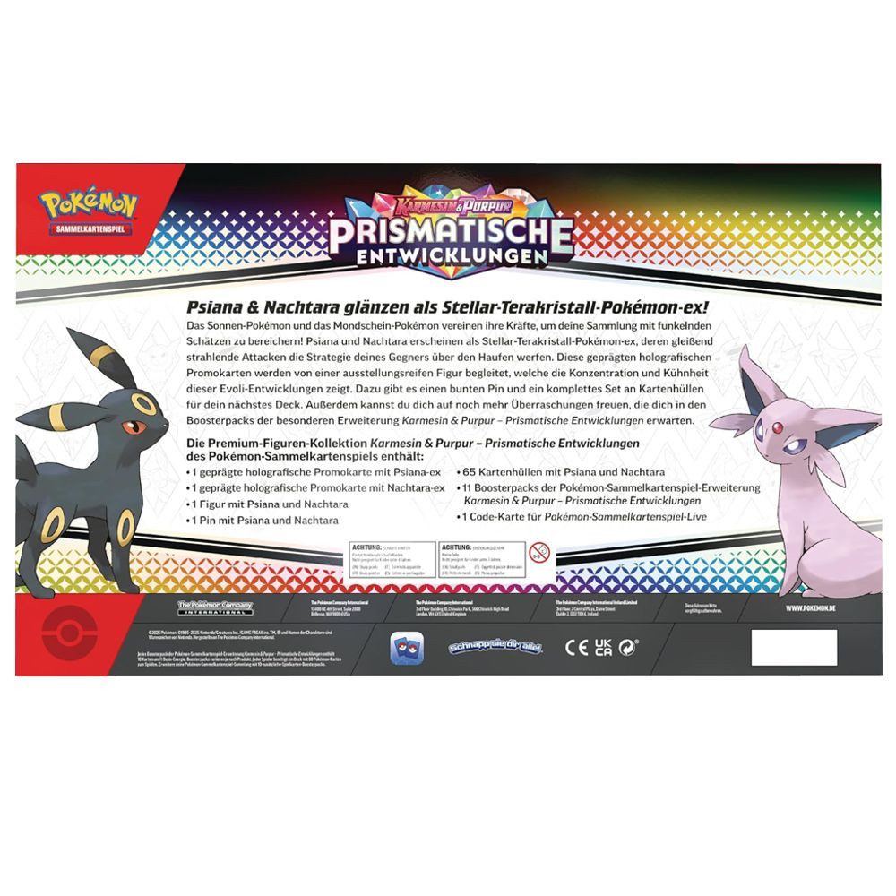 Pokémon Karmesin & Purpur Prismatische Entwicklungen - Premium-Figuren-Kollektion