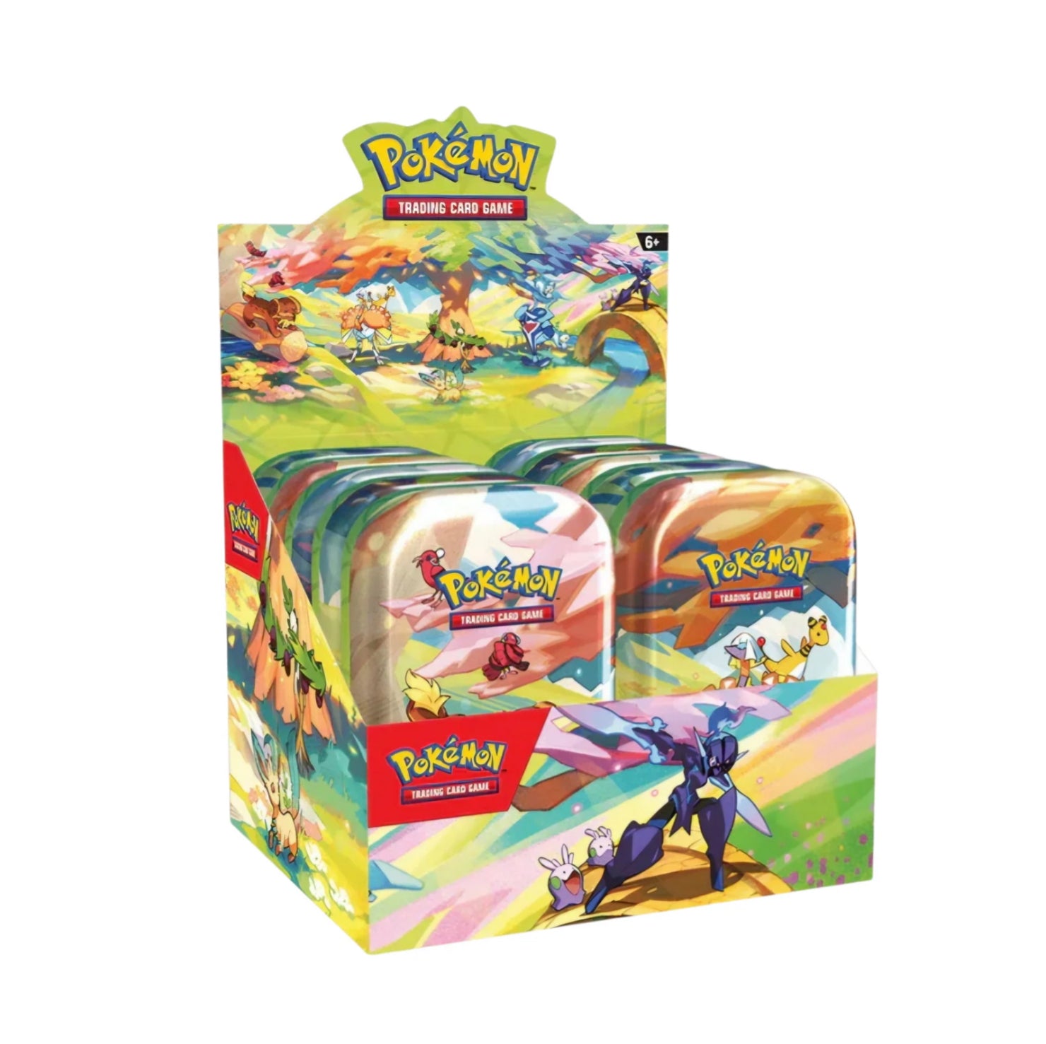 Pokémon - Prismatische Entwicklungen Mini-Tin Display