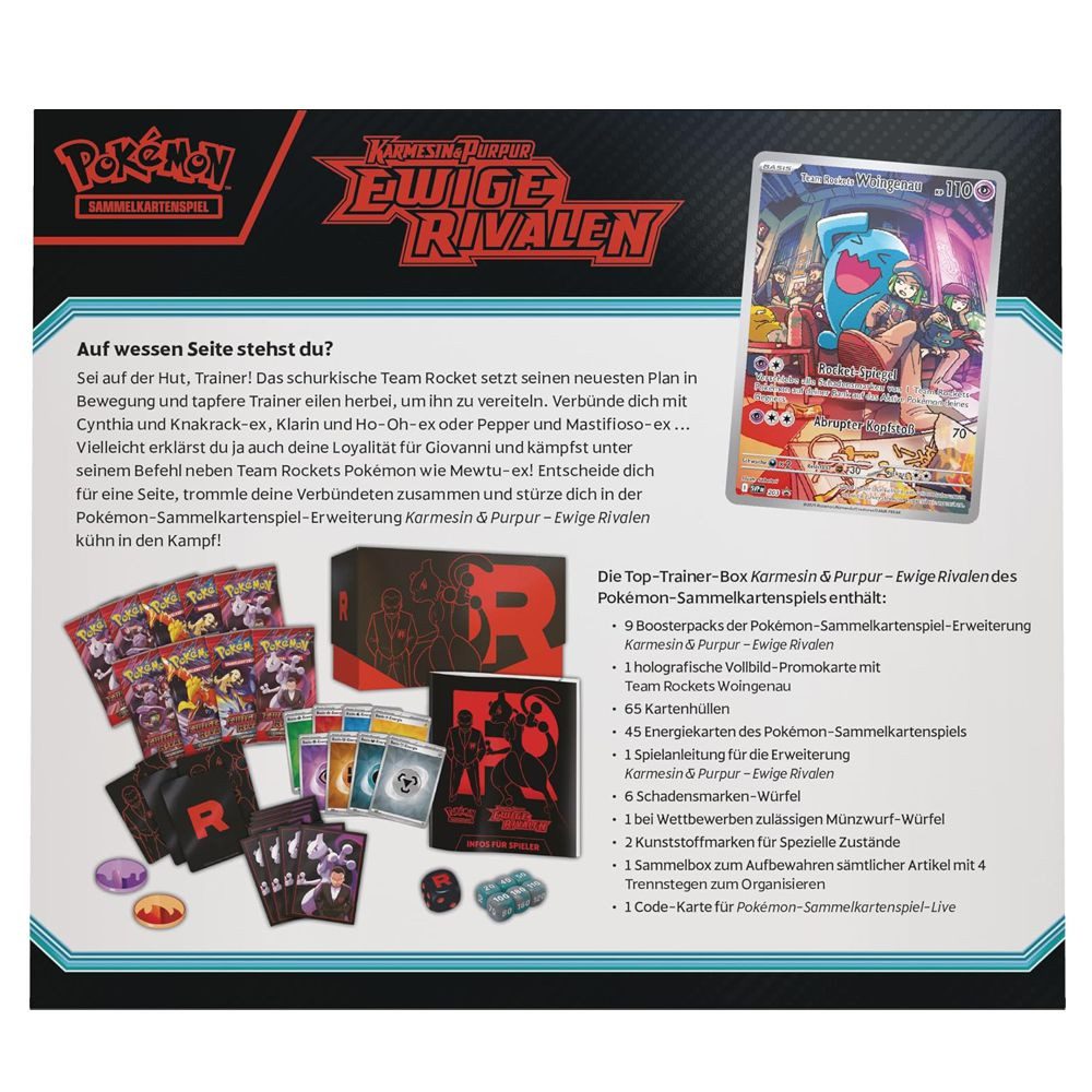 Pokémon Ewige Rivalen - Top Trainer Box
