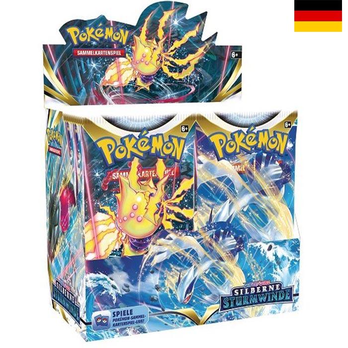 Pokémon Silberne Sturmwinde - Display 36er
