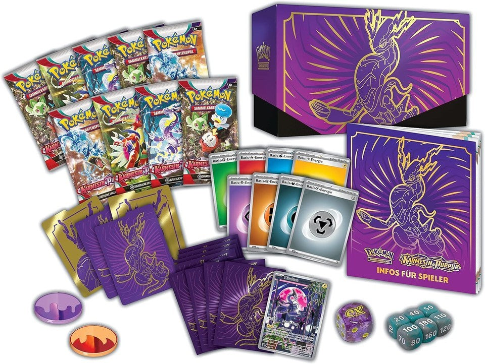 Pokémon Karmesin & Purpur - Top Trainer Box