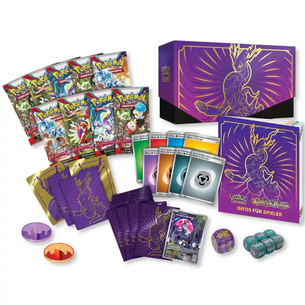 Pokemon Karmesin & Purpur Top Trainer Box