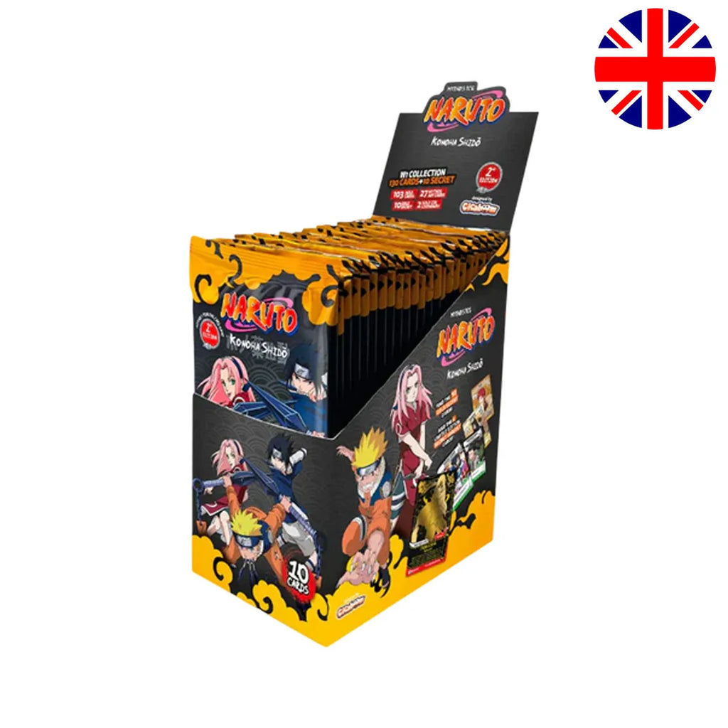 Naruto Mythos Card Game −2nd Edition Booster Display − Konoha Shido (ENG)