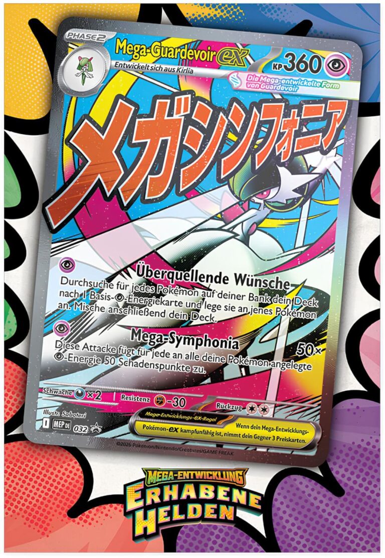 Pokemon Mega Entwicklung Erhabene Helden Premium Poster Kollektion