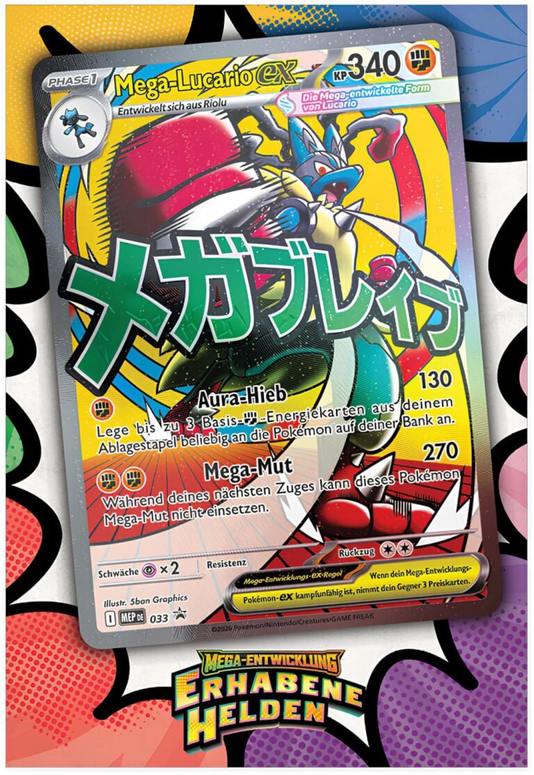 Pokemon Mega Entwicklung Erhabene Helden Premium Poster Kollektion