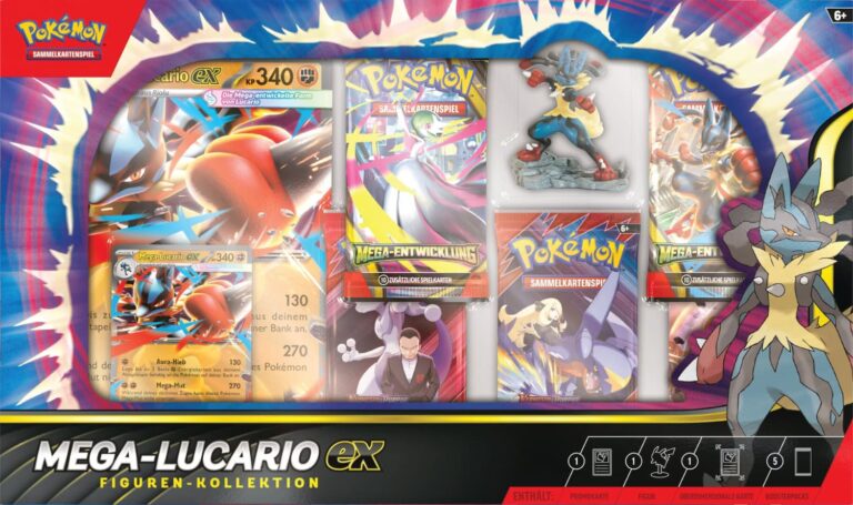 Pokemon Mega Lucario ex Figuren Kollektion