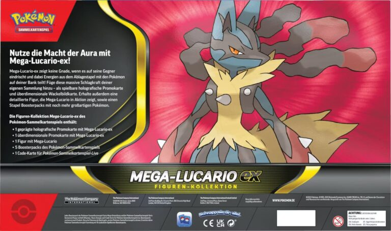 Pokemon Mega Lucario ex Figuren Kollektion