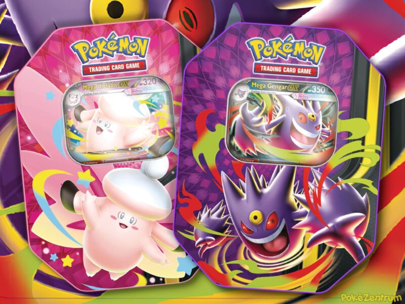 Pokemon Mega Moonlight Tin Boxen