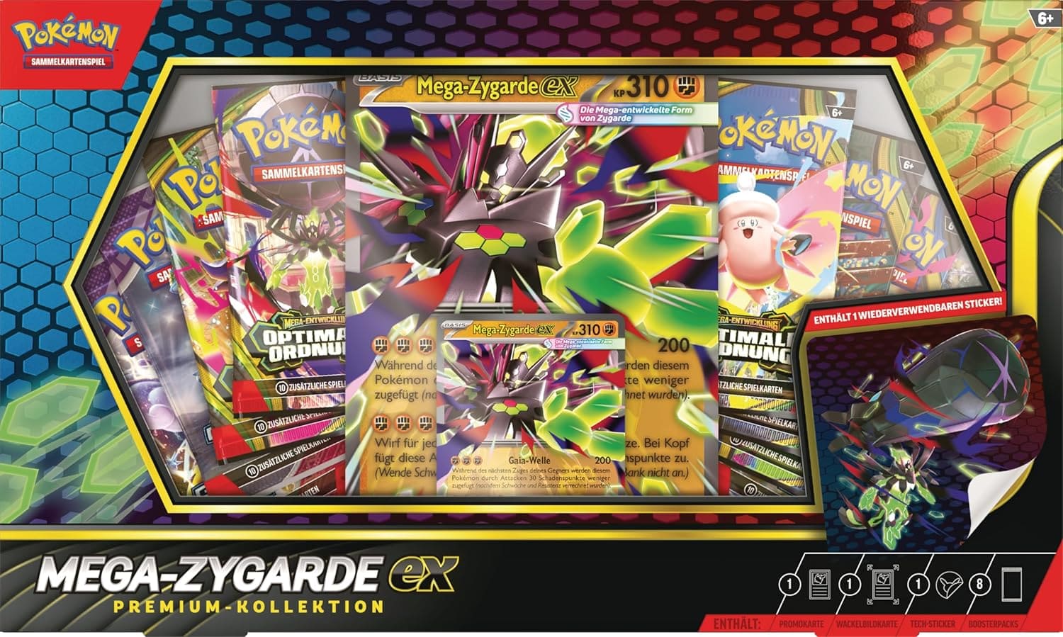 Pokemon Mega Zygarde EX Premium Kollektion