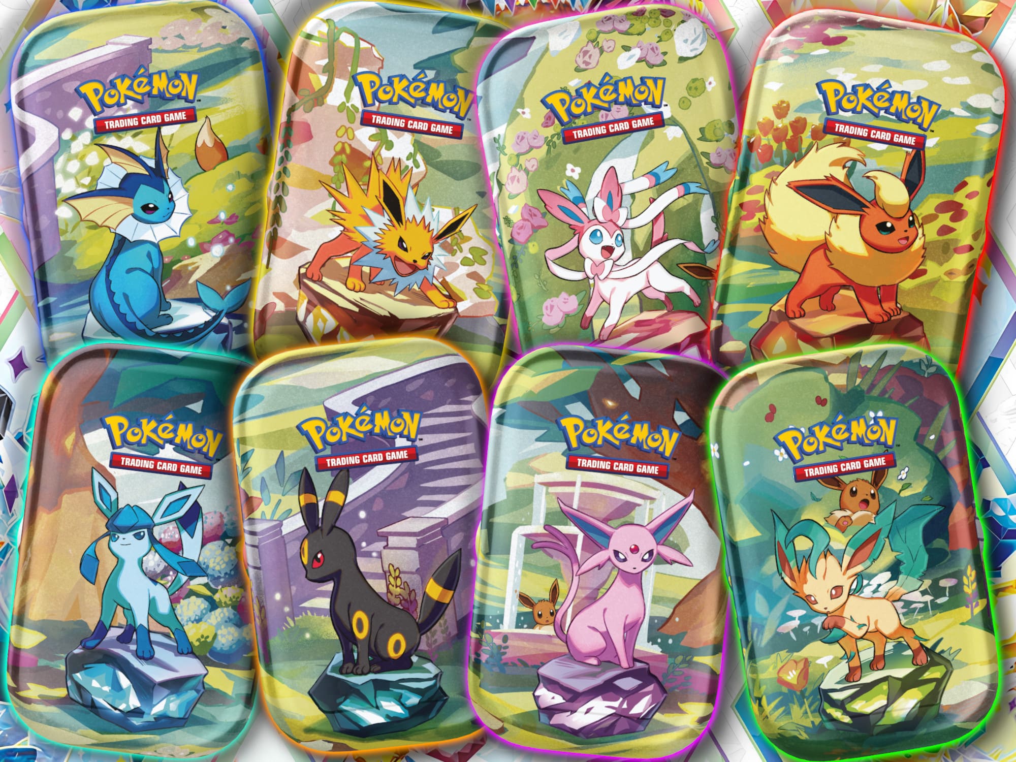Pokemon Karmesin & Purpur Prismatische Entwicklungen Mini Tin
