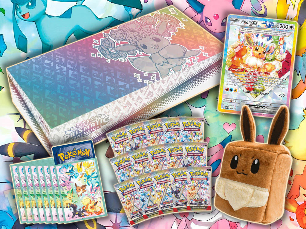 Pokemon Karmesin & Purpur Prismatische Entwicklungen Super-Premium Kollektion