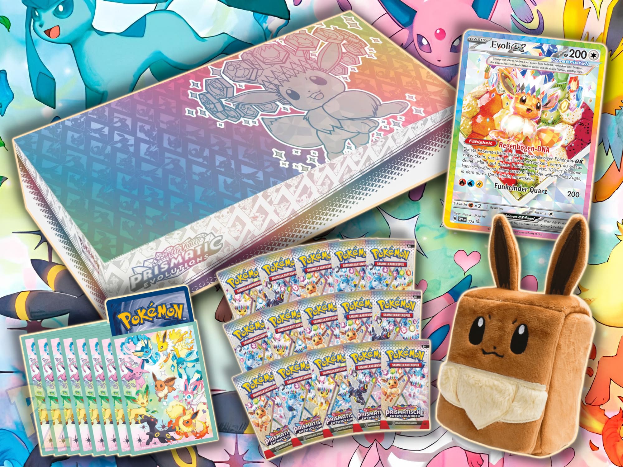 Pokemon Karmesin & Purpur Prismatische Entwicklungen Super-Premium Kollektion