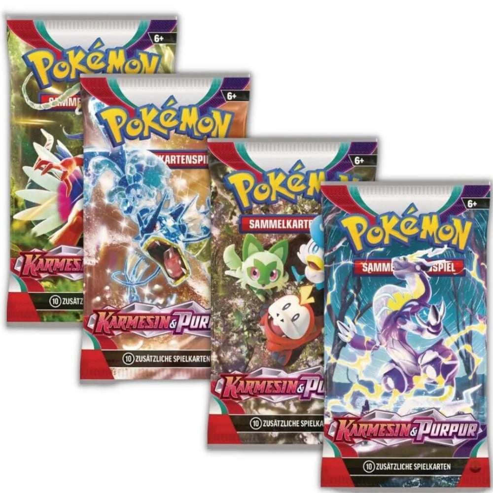 Pokemon Karmesin & Purpur Booster