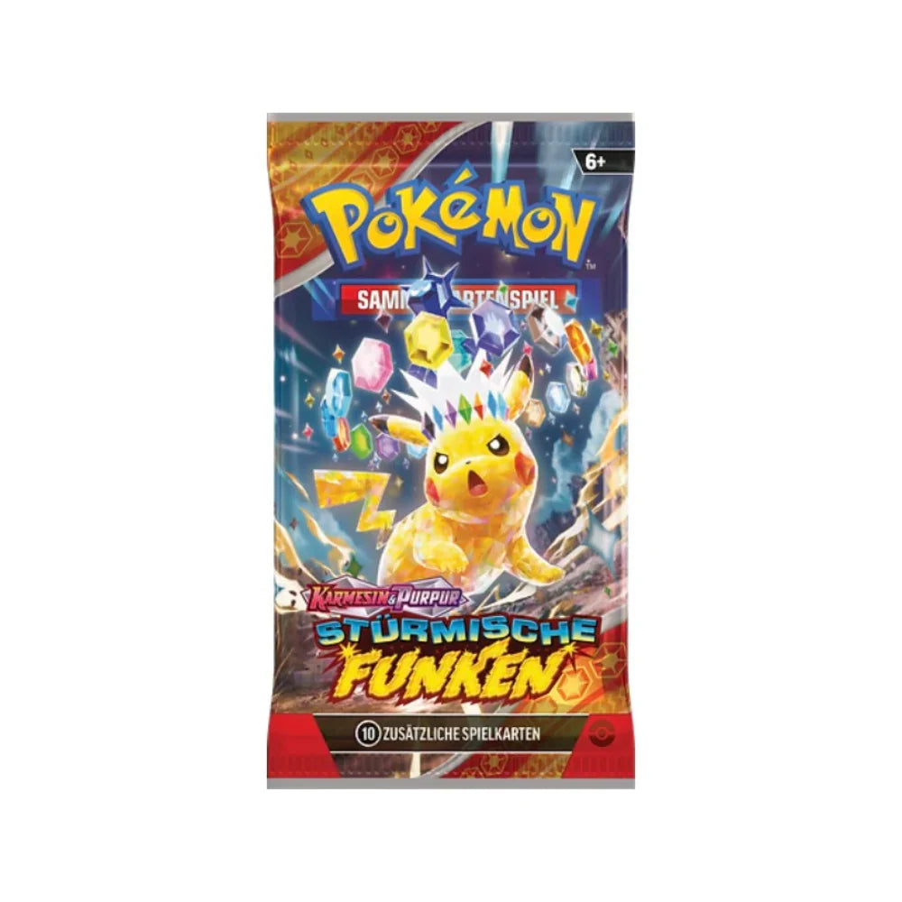 Pokemon Karmesin & Purpur Stürmische Funken Booster