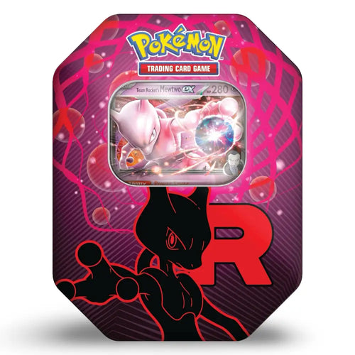 Pokemeon Karmesin & Purpur Team Rocket Tin Box
