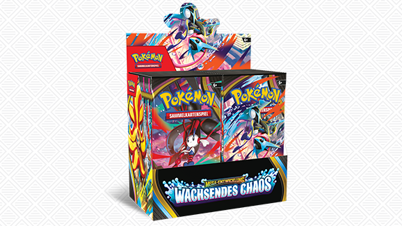 Pokemon Mega Entwicklung Wachsendes Chaos 36 Booster Display