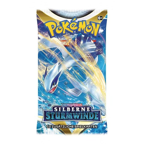 Pokemon Schwert & Schild Silberne Sturmwinde Booster