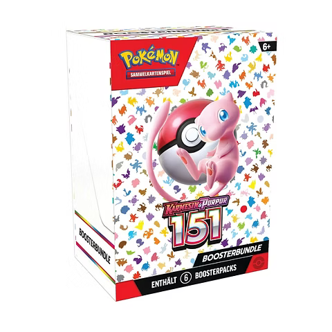 Pokemon Karmesin & Purpur 151 Boosterbundle