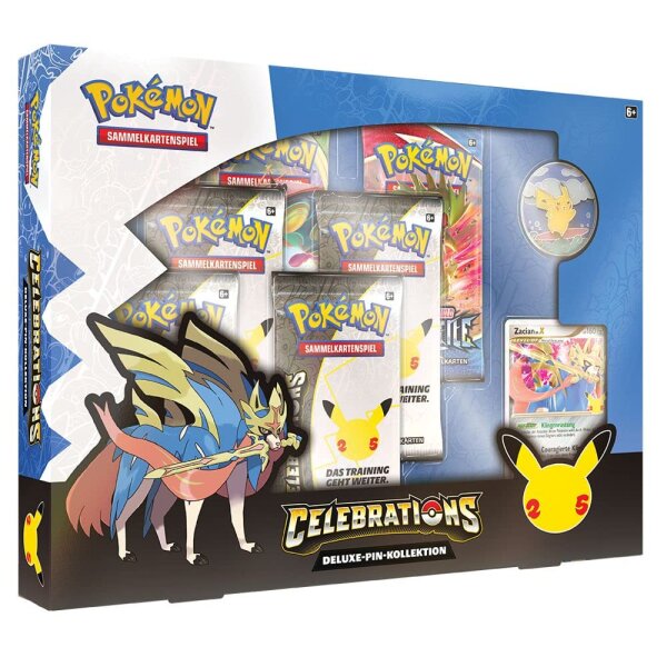 Pokémon Celebrations Deluxe Pin Kollektion