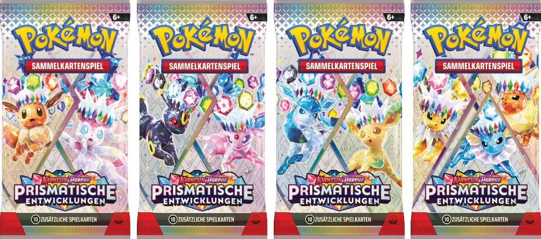 Pokemon Karmesin & Purpur Prismatische Entwicklungen Booster