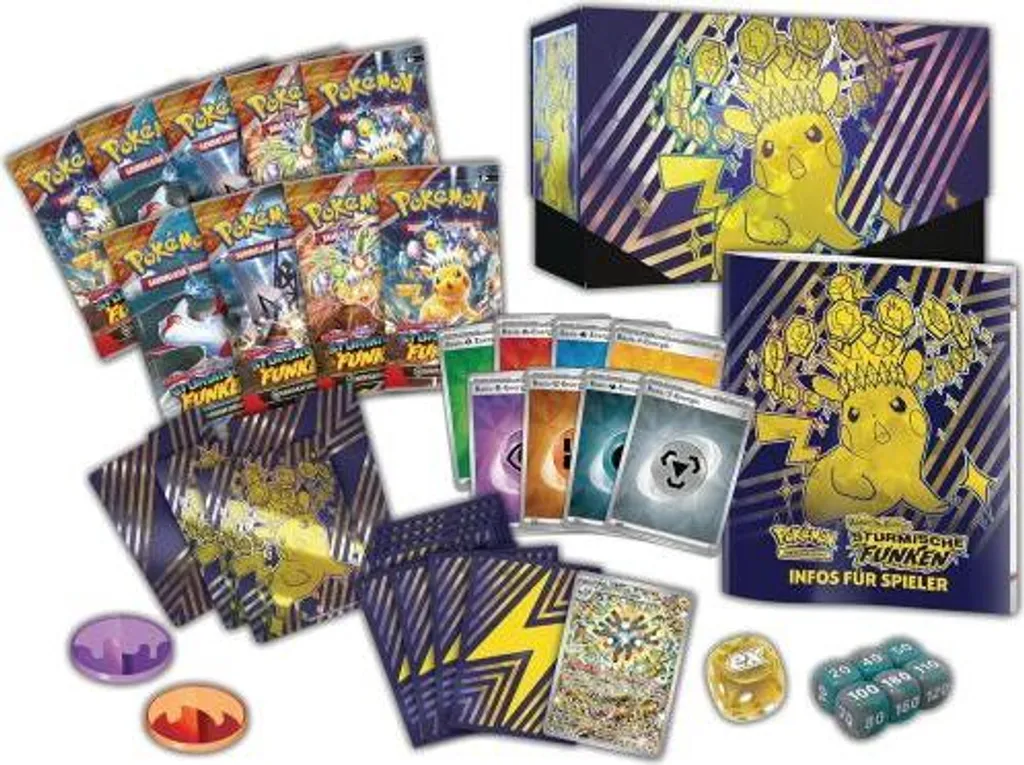 Pokémon Stürmische Funken - Top Trainer Box