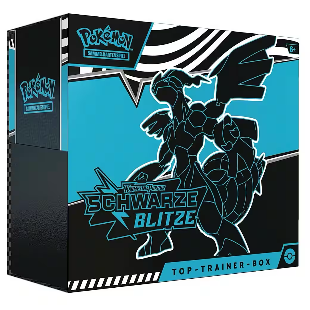 Pokémon Schwarze Blitze & Weiße Flammen - Top Trainer Box Zekrom