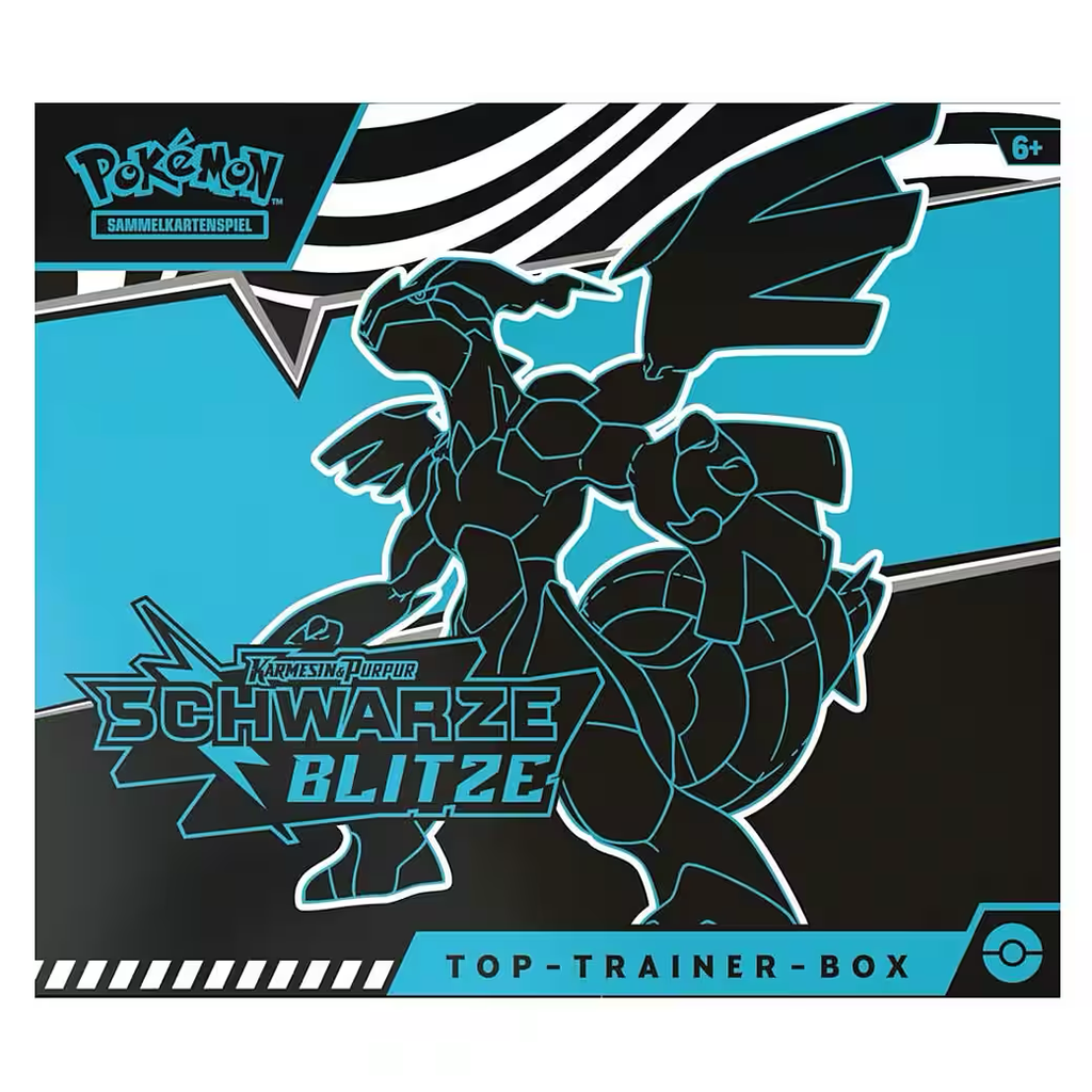Pokémon Schwarze Blitze & Weiße Flammen - Top Trainer Box Zekrom