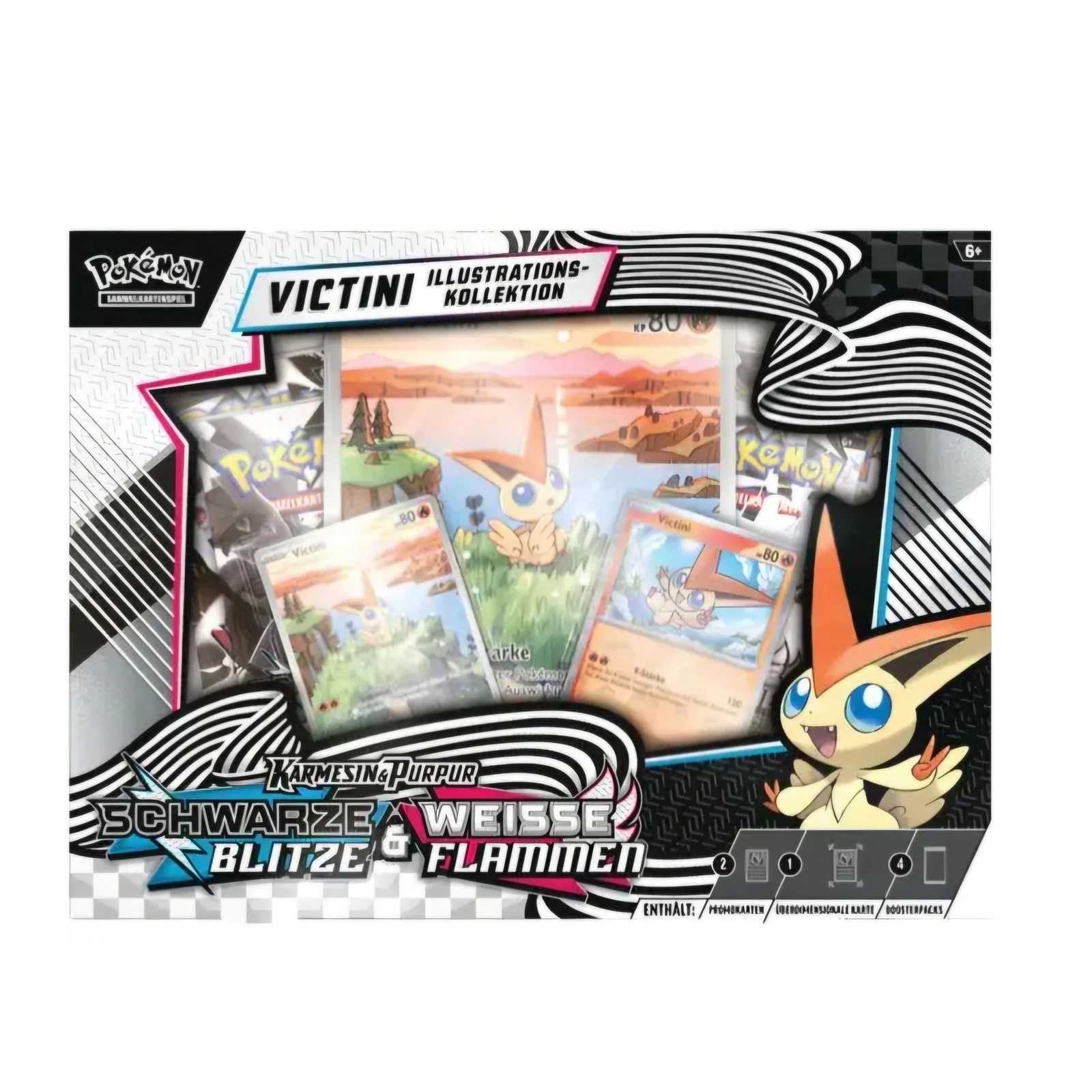 Pokémon Schwarze Blitze & Weiße Flammen - Victini Kollektion