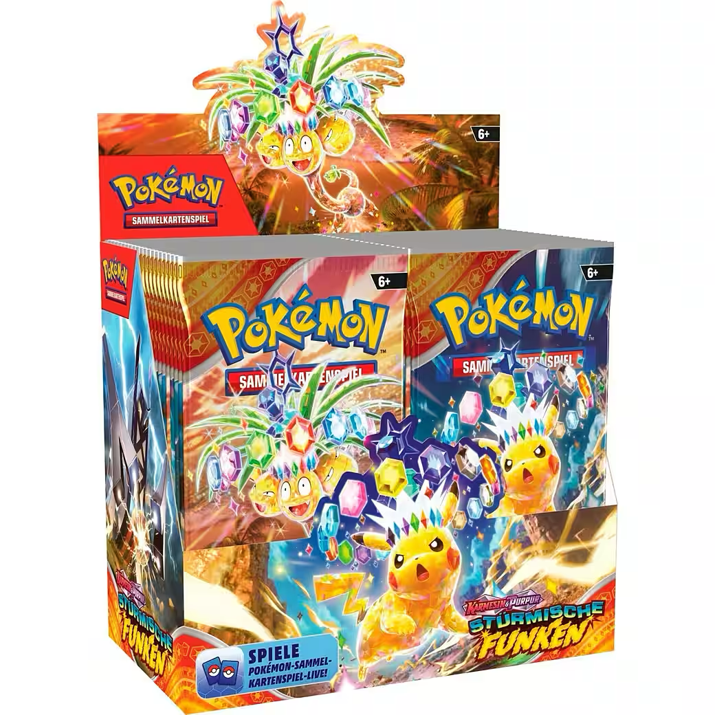 Pokémon Stürmische Funken - Display 36er