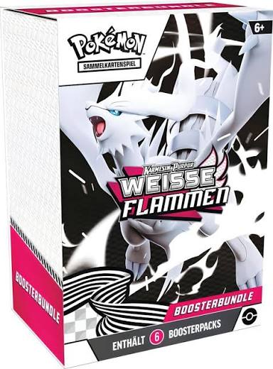 Pokemon Karmesin & Purpur Weiße Flammen Booster Bundle