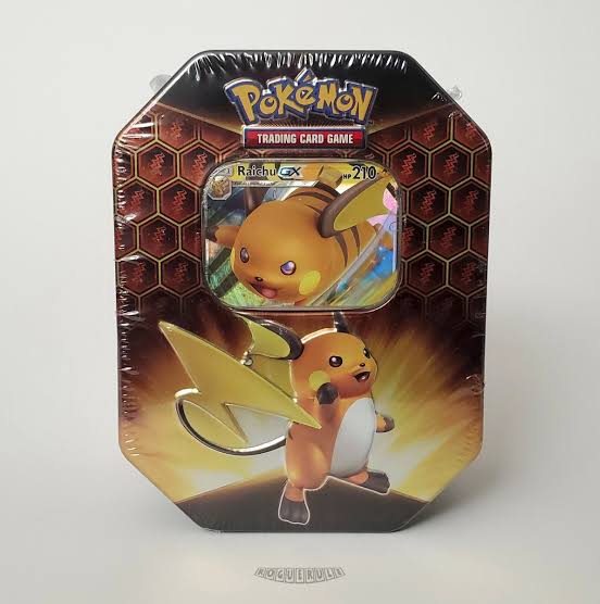 Pokemon Hidden Fates Raichu Tinbox Englisch