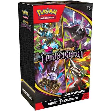 Pokemon Mega Entwicklung Dunkelnacht Booster Bundle