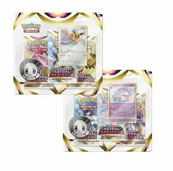 Pokemon Schwert & Schild Astralglanz 3 Pack Blister