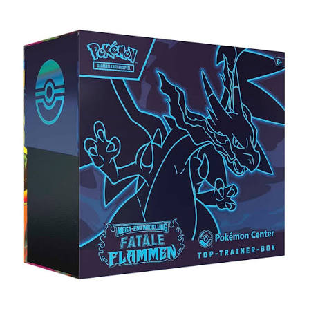 Pokemon Mega Entwicklung Fatale Flammen Pokemon Center Top Trainer Box