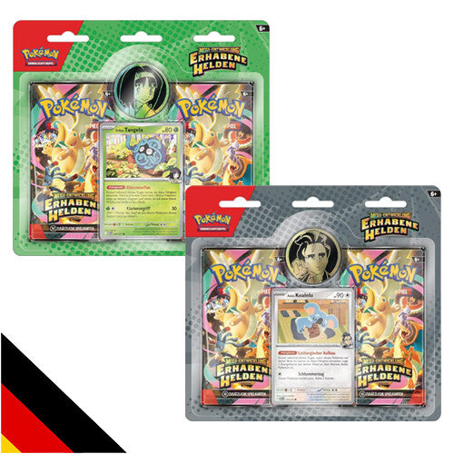 Pokemon Mega Entwicklung Erhabene Helden Tech Sticker Kollektion 2 Pack Blister