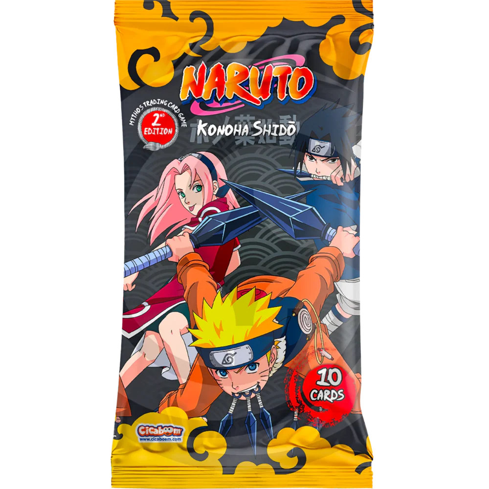Naruto Mythos Card Game −2nd Edition Booster Display − Konoha Shido (ENG)