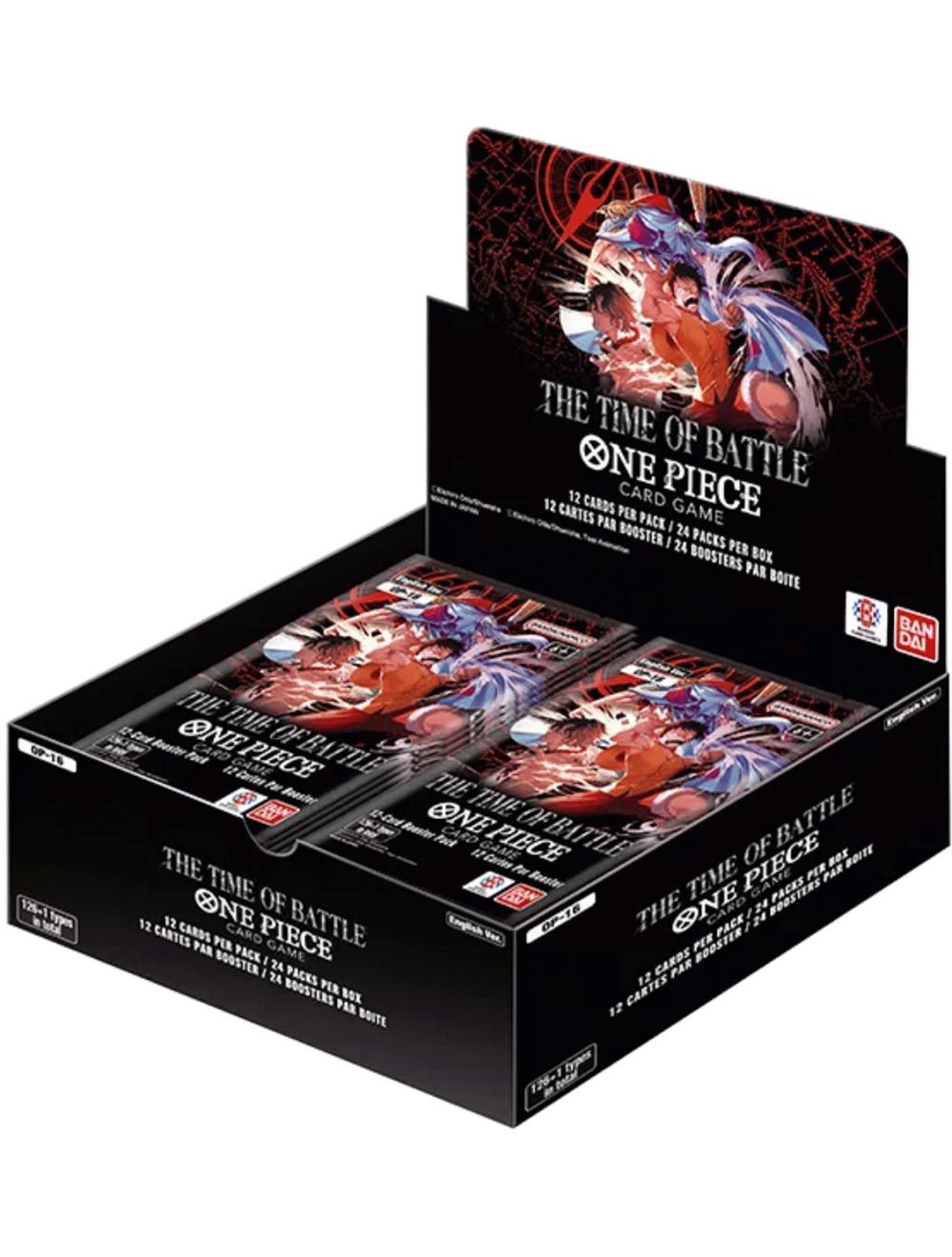 One Piece OP16 The Time Of Battle Booster Display Englisch