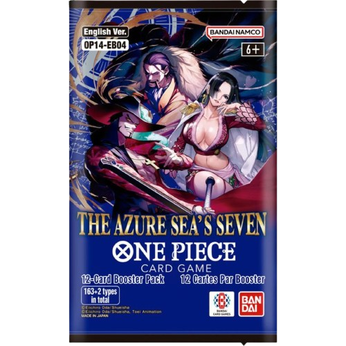 One Piece OP14 The Azure Sea's Seven Display Englisch