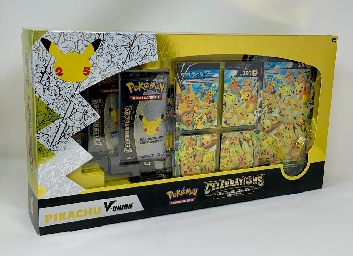 Pokemon Celebrations Premium Spielunterlage Kollektion Pikachu V-Union