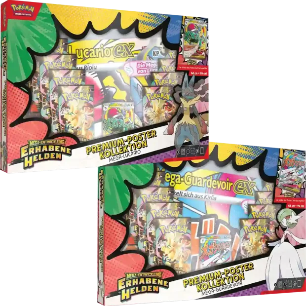 Pokemon Mega Entwicklung Erhabene Helden Premium Poster Kollektion